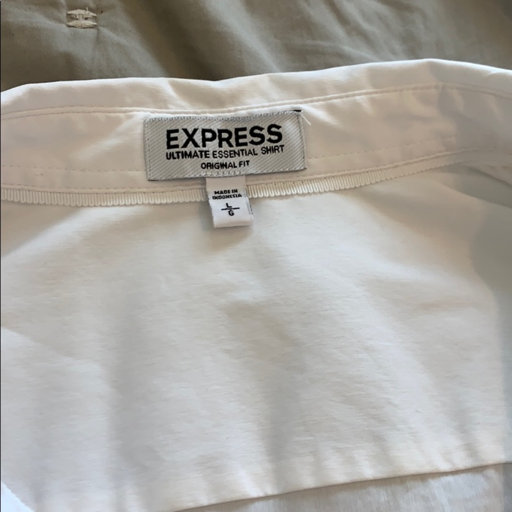 Basic white button down. - Picture 2 of 2